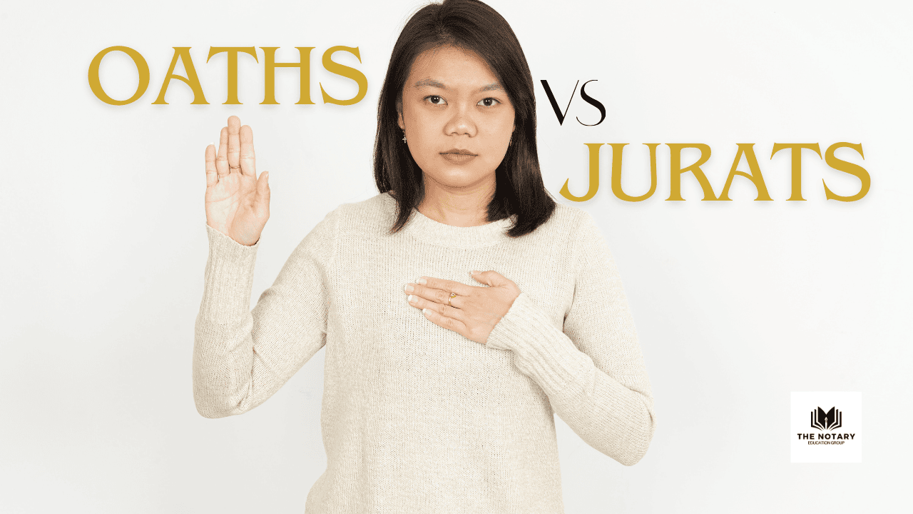 Understanding the Distinction: Jurats vs. Oaths